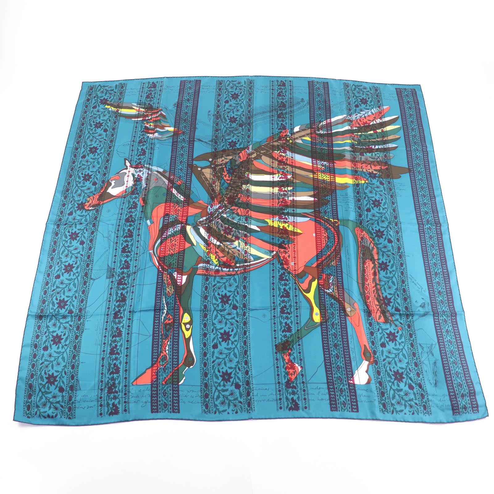 Excellent HERMES scarf LE PEGASE D HERMES - Hermès Pegasus Caregean Multi silk Used
Excellent HERMES scarf LE PEGASE D HERMES - Hermès Pegasus Caregean Multi silk Used