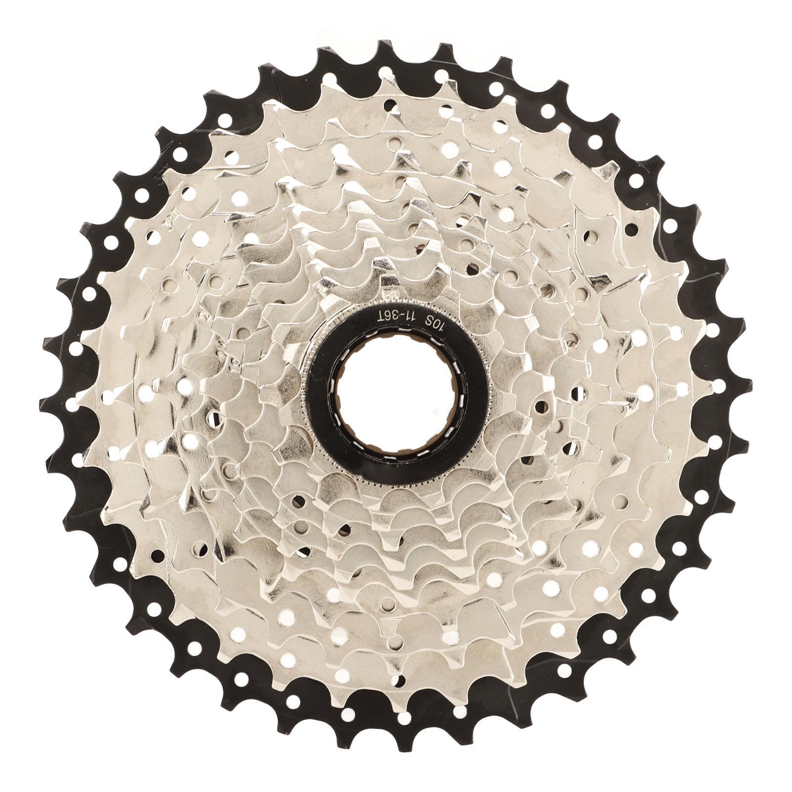 Bicycle Freewheel 10 Speed 11-36T High Strength Steel Bike Speed Flywheel for Cycling Replacement
Bicycle Freewheel 10 Speed 11-36T High Strength Steel Bike Speed Flywheel for Cycling Replacement