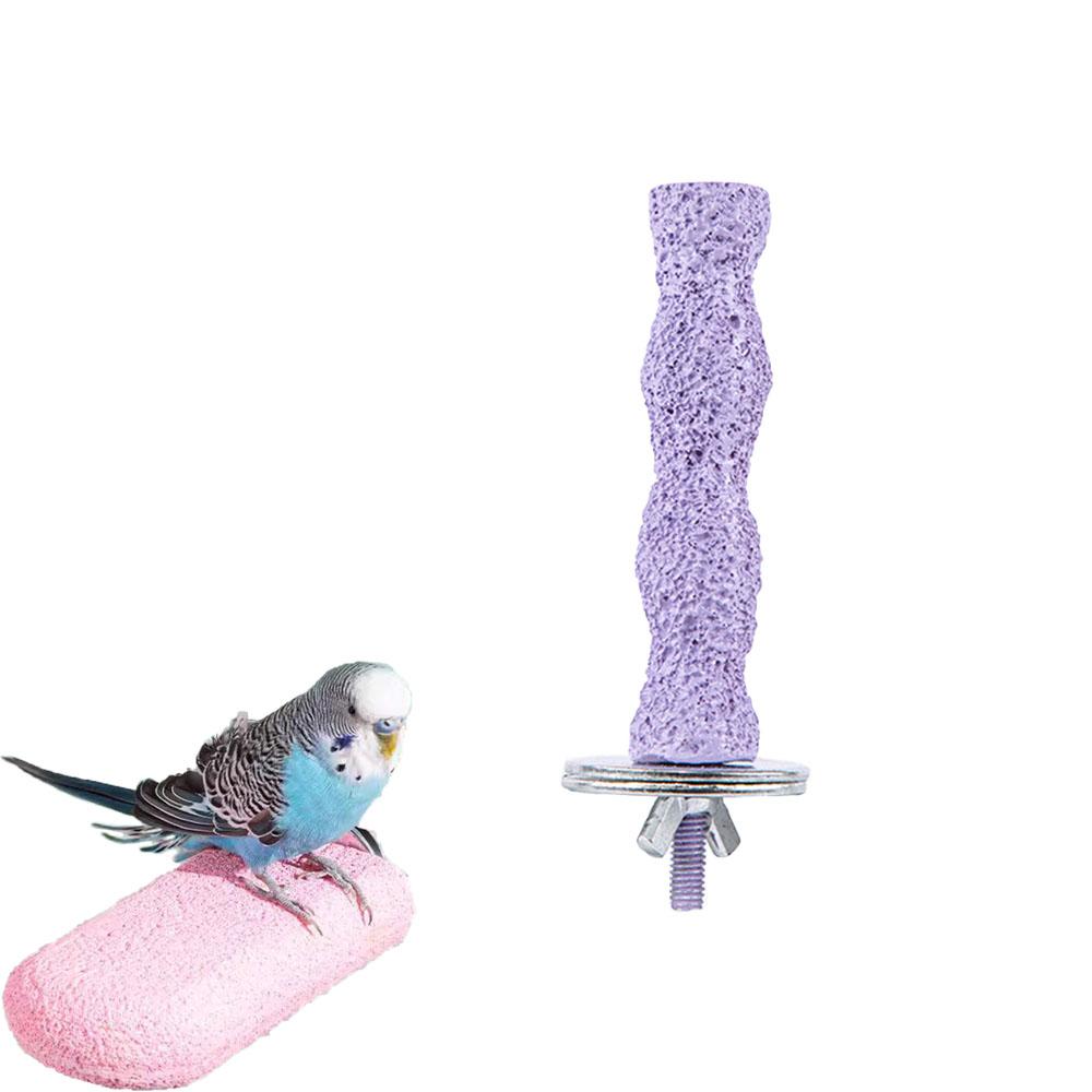 Resin Bird Perch for Claw & Beak Grinding, Anti-Scratch Parrot Standing Stick, Durable Foot Health Trimmer for Budgie Cockatiel Cage Accessories Stand Pole-S фіолетовий
Resin Bird Perch for Claw & Beak Grinding, Anti-Scratch Parrot Standing Stick, Durable Foot Health Trimmer for Budgie Cockatiel Cage Accessories Stand Pole-S фіолетовий