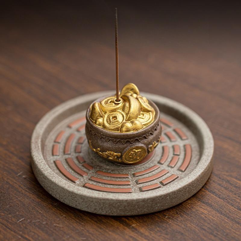 Креативная чаша для благовоний, держатель для вставки аромата, золотая тарелка с жабой, курильница с восемью триграммами, подставка для благовоний, украшение стола
Креативная чаша для благовоний, держатель для вставки аромата, золотая тарелка с жабой, курильница с восемью триграммами, подставка для благовоний, украшение стола