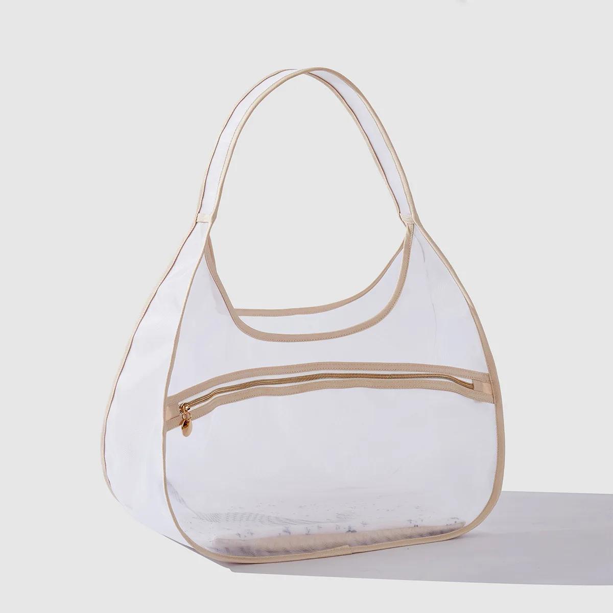 Transparent nylon Totoro dog bag, portable outdoor shoulder bag, simple and fashionable
Transparent nylon Totoro dog bag, portable outdoor shoulder bag, simple and fashionable