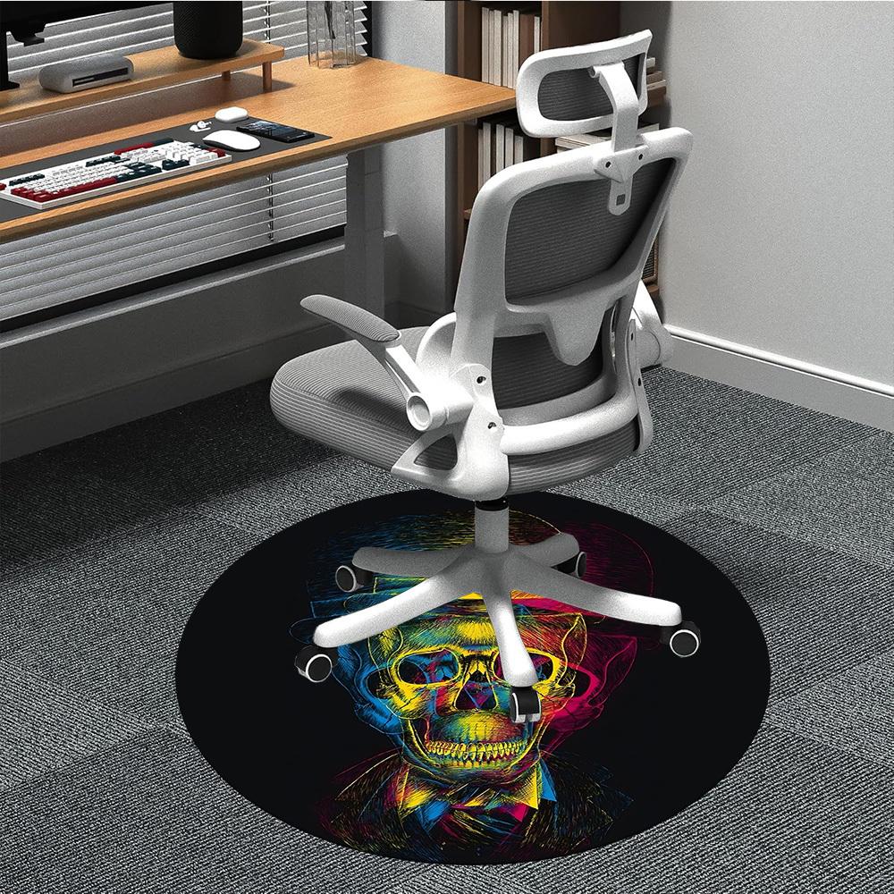 1PC Colorful skull Line Drawing Office Round Area Rug, Indoor Mat Suitable ForOffice, Under Office Chairs Bedroom Living Room Home Decor, Room Deco 80cm by 80cm
1PC Colorful skull Line Drawing Office Round Area Rug, Indoor Mat Suitable ForOffice, Under Office Chairs Bedroom Living Room Home Decor, Room Deco 80cm by 80cm