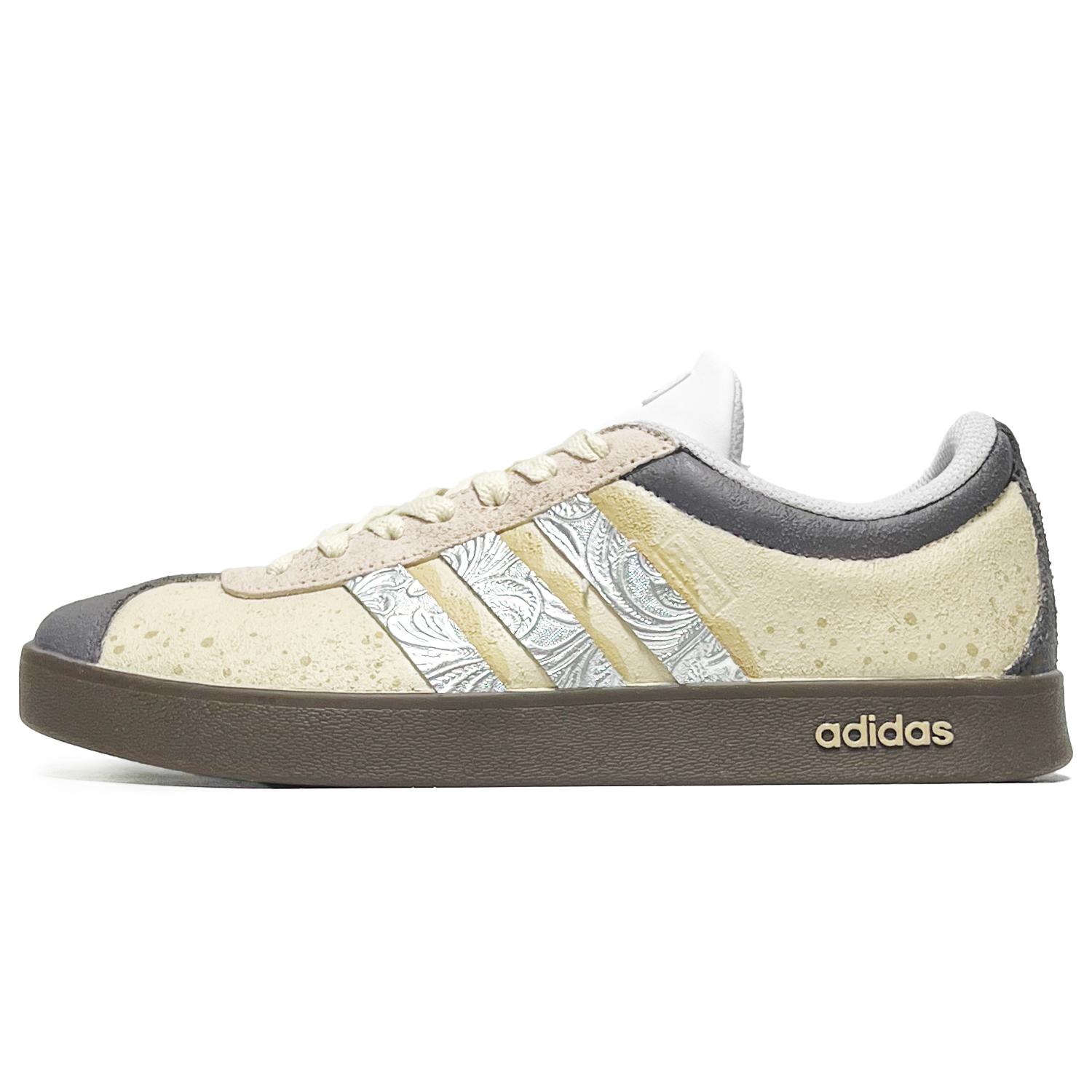 Adidas Neo VL Court 2.0 Lifestyle Sand Dune Pilgrimage Abrasion Resistant Low top Skateboard Shoes Unisex Gold Silver HQ1802(Team285-) 36
Adidas Neo VL Court 2.0 Lifestyle Sand Dune Pilgrimage Abrasion Resistant Low top Skateboard Shoes Unisex Gold Silver HQ1802(Team285-) 36