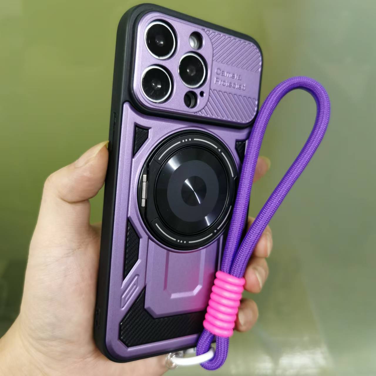360° Металеве Кільце-Підставка Магнітний Чохол для IPhone 16 15 14 11 13 12 Pro Max Plus Для Magsafe Бездротова Зарядка Броньований Захист від Падіння Case & Strap&iPhone 15 Pro Max фіолетовий
360° Металеве Кільце-Підставка Магнітний Чохол для IPhone 16 15 14 11 13 12 Pro Max Plus Для Magsafe Бездротова Зарядка Броньований Захист від Падіння Case & Strap&iPhone 15 Pro Max фіолетовий