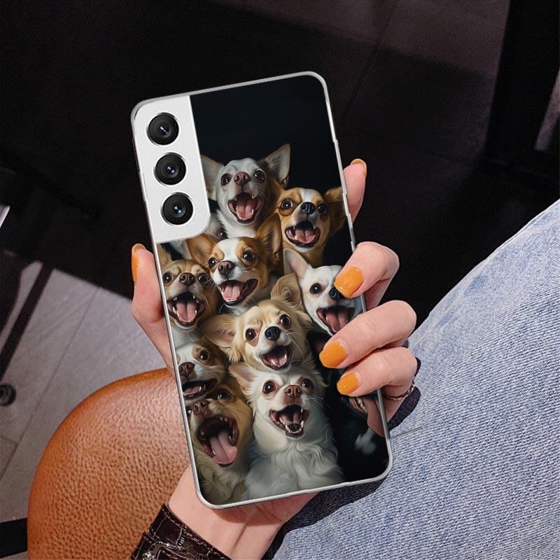 Funny Selfie Dogs Group Phnoe Case for Samsung Galaxy S26 S25 Edge S23 S24 Ultra S22 Plus S21 S20 FE Unique Cover Soft Coque Gal Samsung S23 Ultra
Funny Selfie Dogs Group Phnoe Case for Samsung Galaxy S26 S25 Edge S23 S24 Ultra S22 Plus S21 S20 FE Unique Cover Soft Coque Gal Samsung S23 Ultra