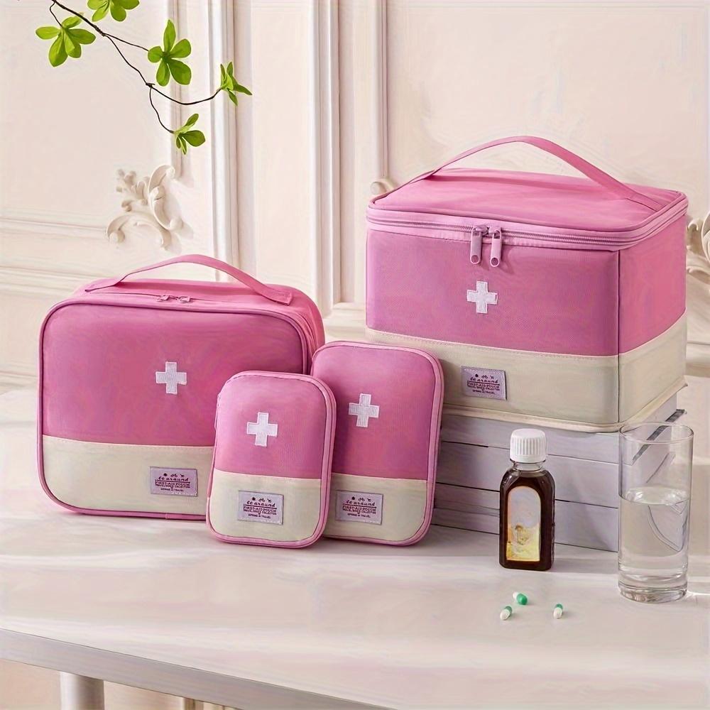 Portable Medicine Storage Bag 4pcs Set. Large Capacity, Durable & Foldable. Perfect for Home, Travel Organization & Daily Use. рожевий
Portable Medicine Storage Bag 4pcs Set. Large Capacity, Durable & Foldable. Perfect for Home, Travel Organization & Daily Use. рожевий