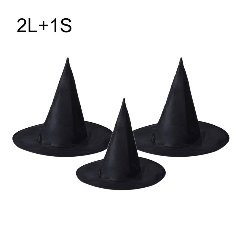3 шт./набор Хэллоуин Шляпа ведьмы Черные складки Шляпы волшебника Маскарадная вечеринка Карнавальный костюм Реквизит для косплея Украшения на Хэллоуин TMZ
3 шт./набор Хэллоуин Шляпа ведьмы Черные складки Шляпы волшебника Маскарадная вечеринка Карнавальный костюм Реквизит для косплея Украшения на Хэллоуин TMZ