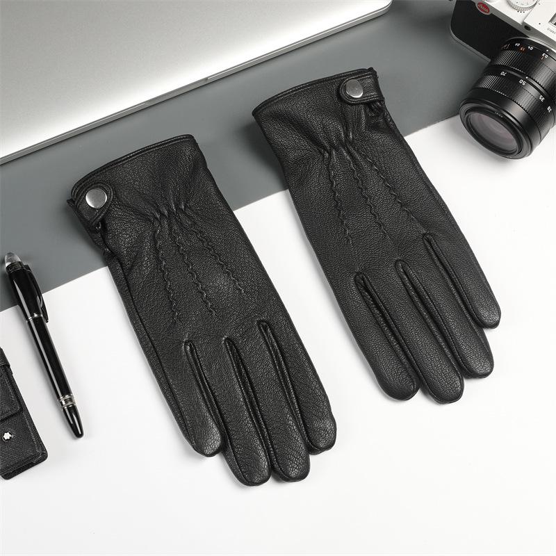 Men s Windproof Sheepskin Gloves: Winter Velvet Lined, Cold-Proof, Non-Slip Retro Motorcycle & Outdoor Riding. XL
Men s Windproof Sheepskin Gloves: Winter Velvet Lined, Cold-Proof, Non-Slip Retro Motorcycle & Outdoor Riding. XL