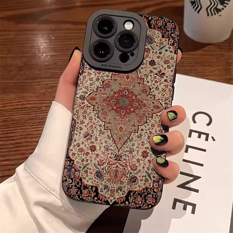 Persian Carpet Floral Pattern Phone Case For iPhone 17 16 15 14 13 12 11 mini Pro Max Air X XR XS 16e Back Cover iPhone 14 Pro
Persian Carpet Floral Pattern Phone Case For iPhone 17 16 15 14 13 12 11 mini Pro Max Air X XR XS 16e Back Cover iPhone 14 Pro