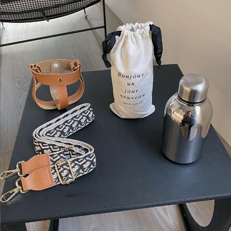 320ML Stainless Steel Water Bottle With Cup Straps Portable Cup Thermal Thermos Bottle For Coffee Tea Girls Travel Mug Keep Hot 301-400ml
320ML Stainless Steel Water Bottle With Cup Straps Portable Cup Thermal Thermos Bottle For Coffee Tea Girls Travel Mug Keep Hot 301-400ml