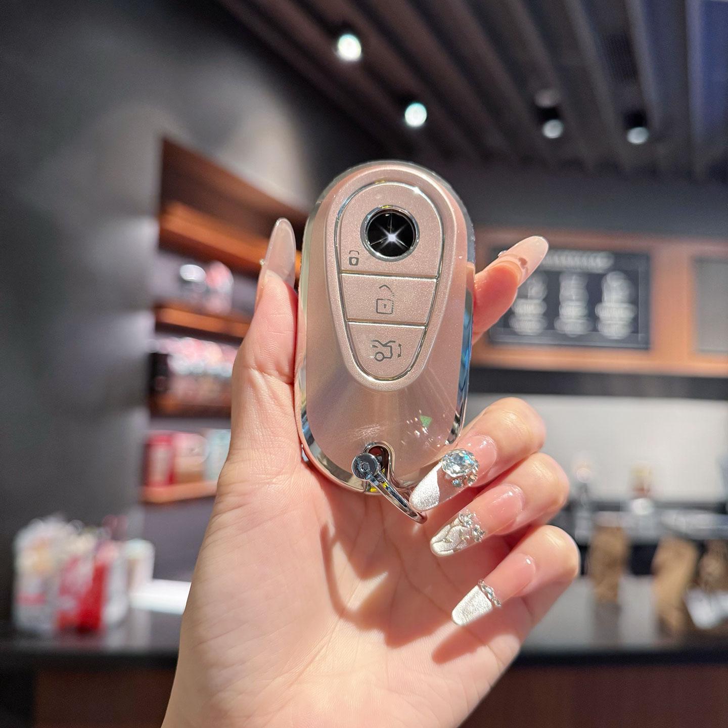 Mercedes-Benz Key Case for 25 Models: GLC300L, C260L, E300L, C200L, EQE, E350
Mercedes-Benz Key Case for 25 Models: GLC300L, C260L, E300L, C200L, EQE, E350