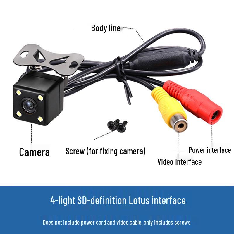 Waterproof HD Rearview Camera with 12V Parking Navigation (CCD/AHD)
Waterproof HD Rearview Camera with 12V Parking Navigation (CCD/AHD)