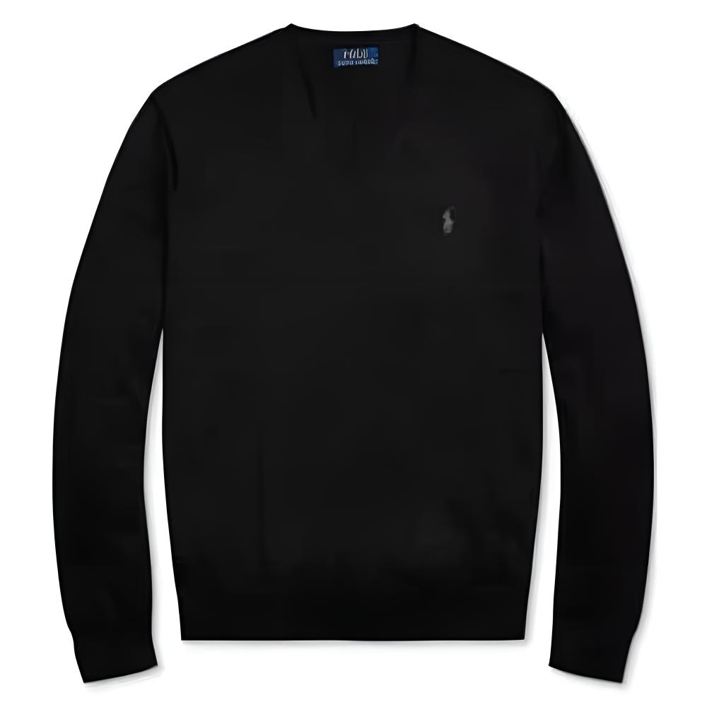 Polo Ralph Lauren Solid V-Neck Pullover Sweater Men sweater Black 710941105-004 XL
Polo Ralph Lauren Solid V-Neck Pullover Sweater Men sweater Black 710941105-004 XL