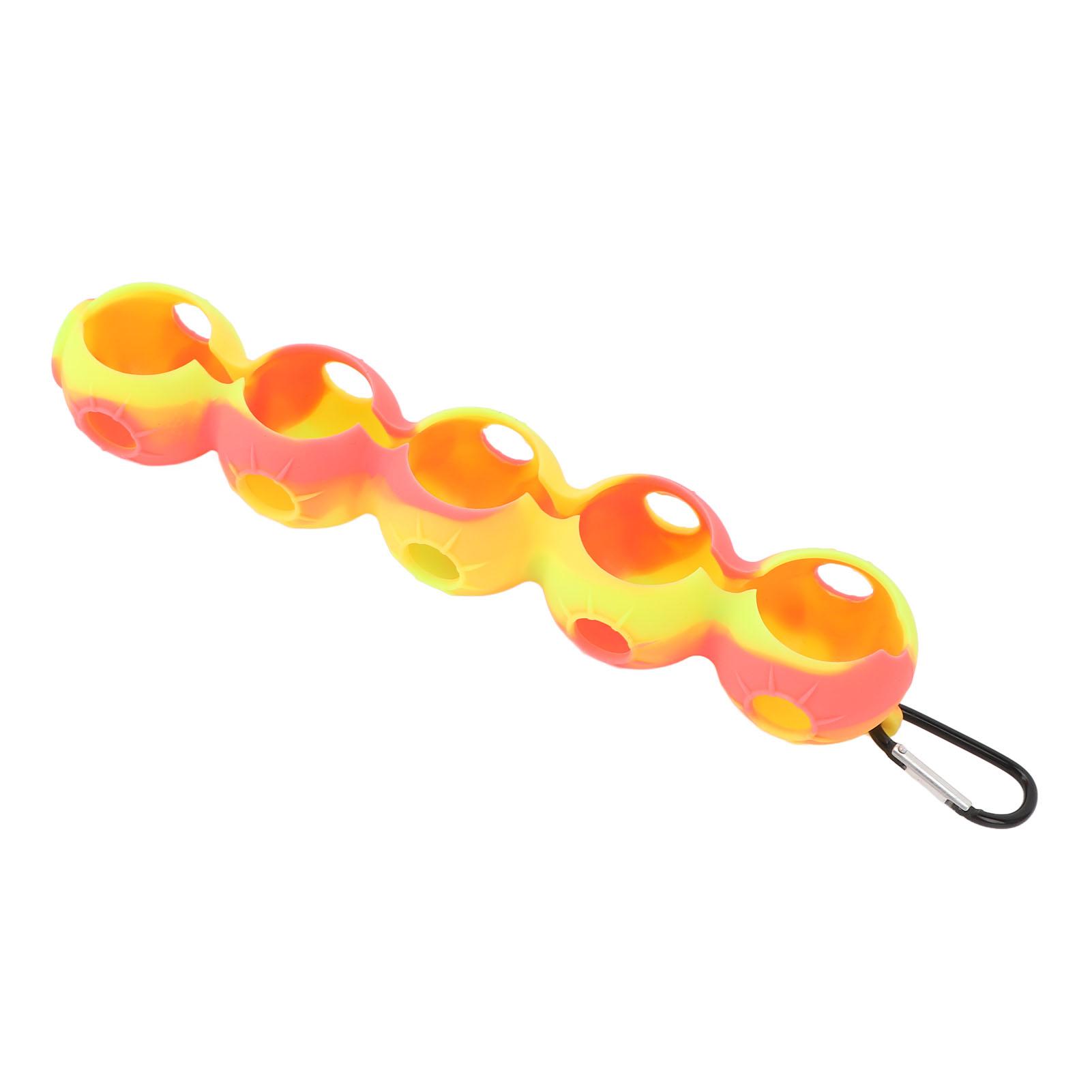 Golf Ball Holder with Hanging Clip Buckle Soft Silicone Protective Portable Golf Ball Storage Cover
Golf Ball Holder with Hanging Clip Buckle Soft Silicone Protective Portable Golf Ball Storage Cover