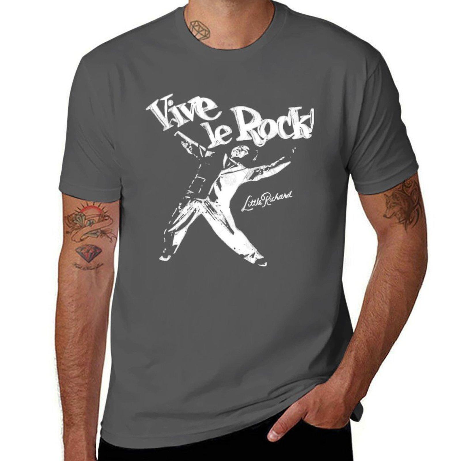 Vive le Rock TShirt Plus Size Loose Short Sleeve Top 4XL
Vive le Rock TShirt Plus Size Loose Short Sleeve Top 4XL