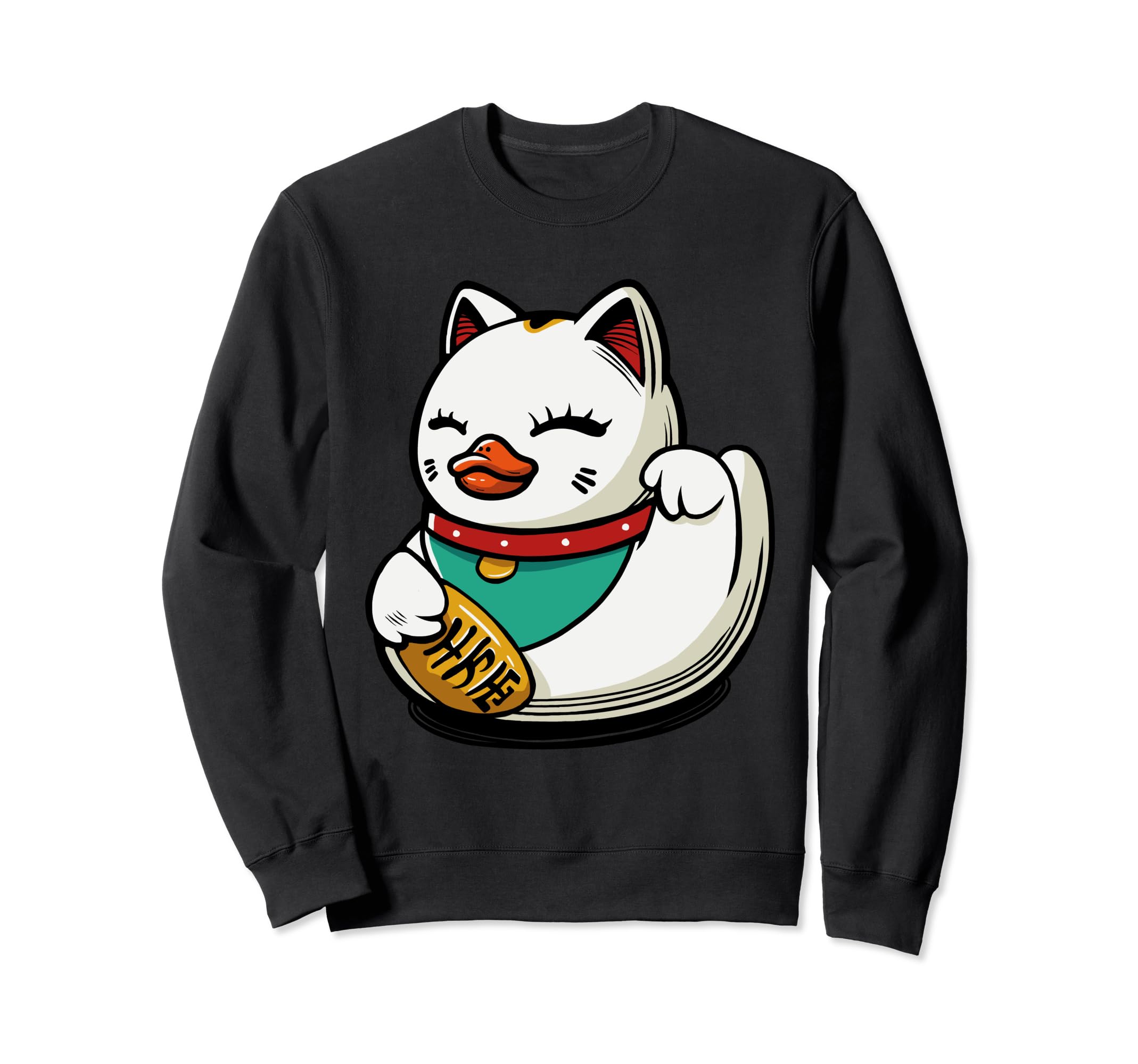 Duck Sweatshirt Maneki-neko Maneki-neko чёрный
Duck Sweatshirt Maneki-neko Maneki-neko чёрный