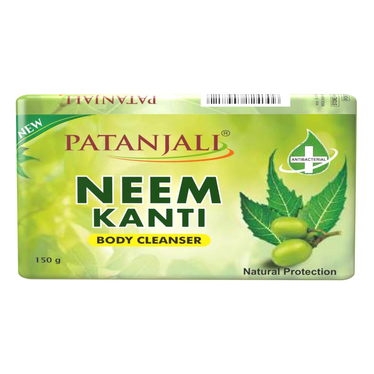 Patanjali Neem Kanti Body Cleanser, With Removing Dryness And Roughness, 150gm
Patanjali Neem Kanti Body Cleanser, With Removing Dryness And Roughness, 150gm