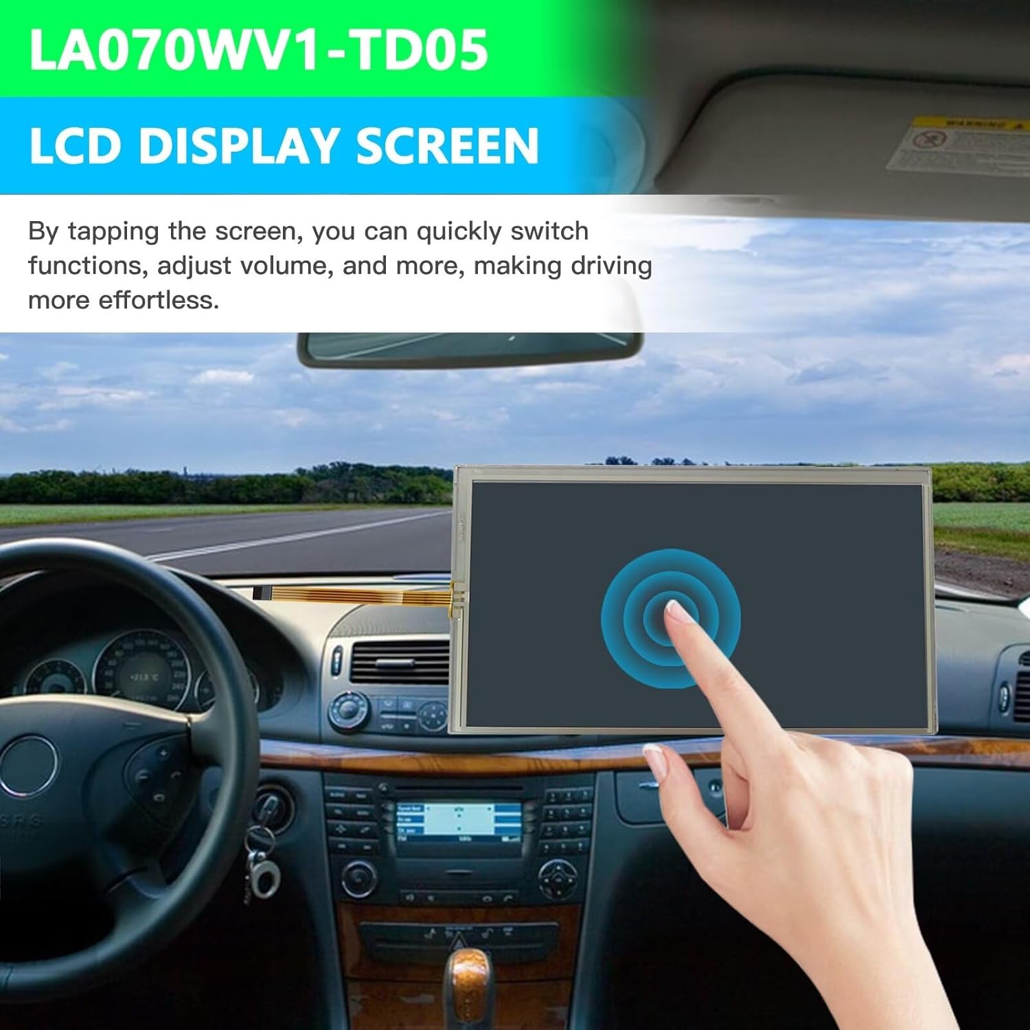 Upgraded LCD Display Touch Screen For Chevrolet Sonic 2012-2016 MYLINK 7 4 Pin Radio Navigation
Upgraded LCD Display Touch Screen For Chevrolet Sonic 2012-2016 MYLINK 7 4 Pin Radio Navigation