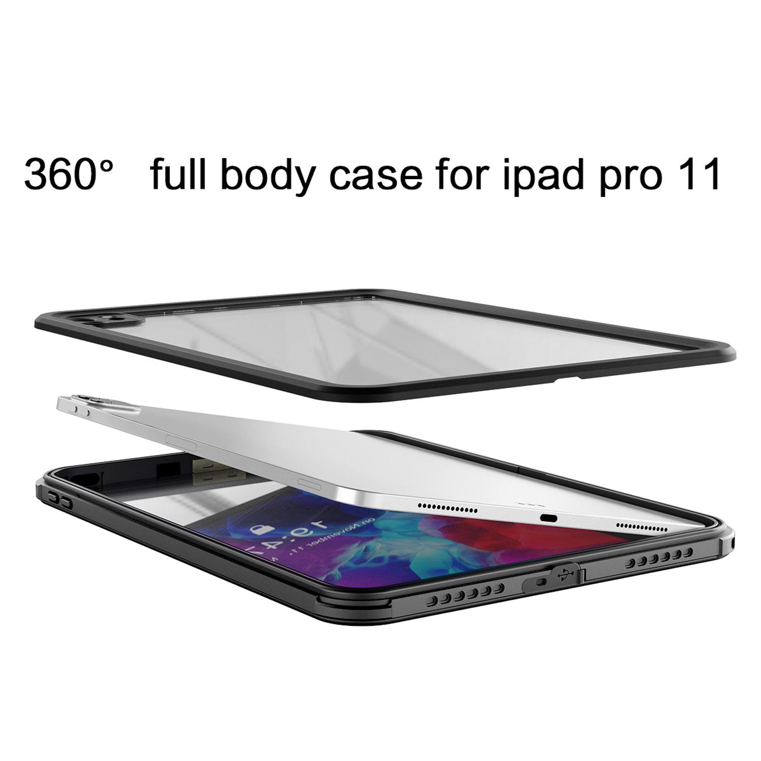 FS IP68 Waterproof Tablet Case for iPad Pro 11 (2020)/(2021)/(2022),Clear Shockproof Dustproof Full Body Protection Cover with Screen Film A
FS IP68 Waterproof Tablet Case for iPad Pro 11 (2020)/(2021)/(2022),Clear Shockproof Dustproof Full Body Protection Cover with Screen Film A