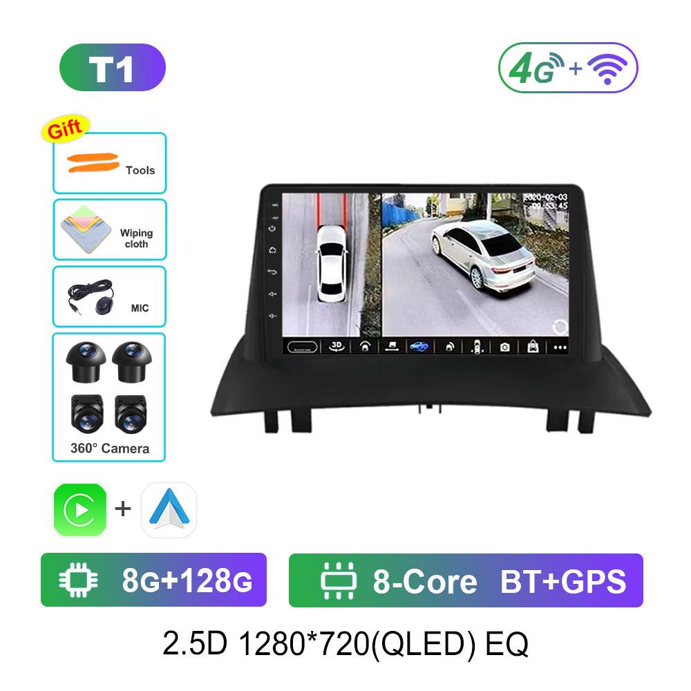 Для Renault Megane 2 2002-2009 Android 14 Інтелектуальна система Автомобільне радіо Мультимедійний відеоплеєр 4G GPS Navi WiFi DPS Стерео
Для Renault Megane 2 2002-2009 Android 14 Інтелектуальна система Автомобільне радіо Мультимедійний відеоплеєр 4G GPS Navi WiFi DPS Стерео