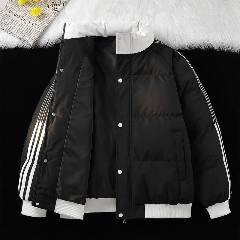 Пуховик для пар, зимняя куртка с воротником-стойкой, свободная повседневная куртка-пуховик, модная хлопковая куртка 3XL чёрный
Пуховик для пар, зимняя куртка с воротником-стойкой, свободная повседневная куртка-пуховик, модная хлопковая куртка 3XL чёрный