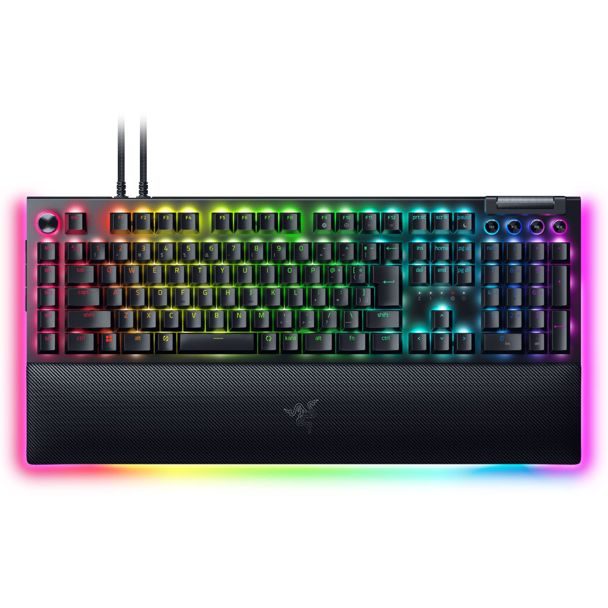 Razer Razer BlackWidow V4 Pro JP Yellow Switch Gaming keyboard that can be customized from games to daily work with various customizations such as чорний
Razer Razer BlackWidow V4 Pro JP Yellow Switch Gaming keyboard that can be customized from games to daily work with various customizations such as чорний