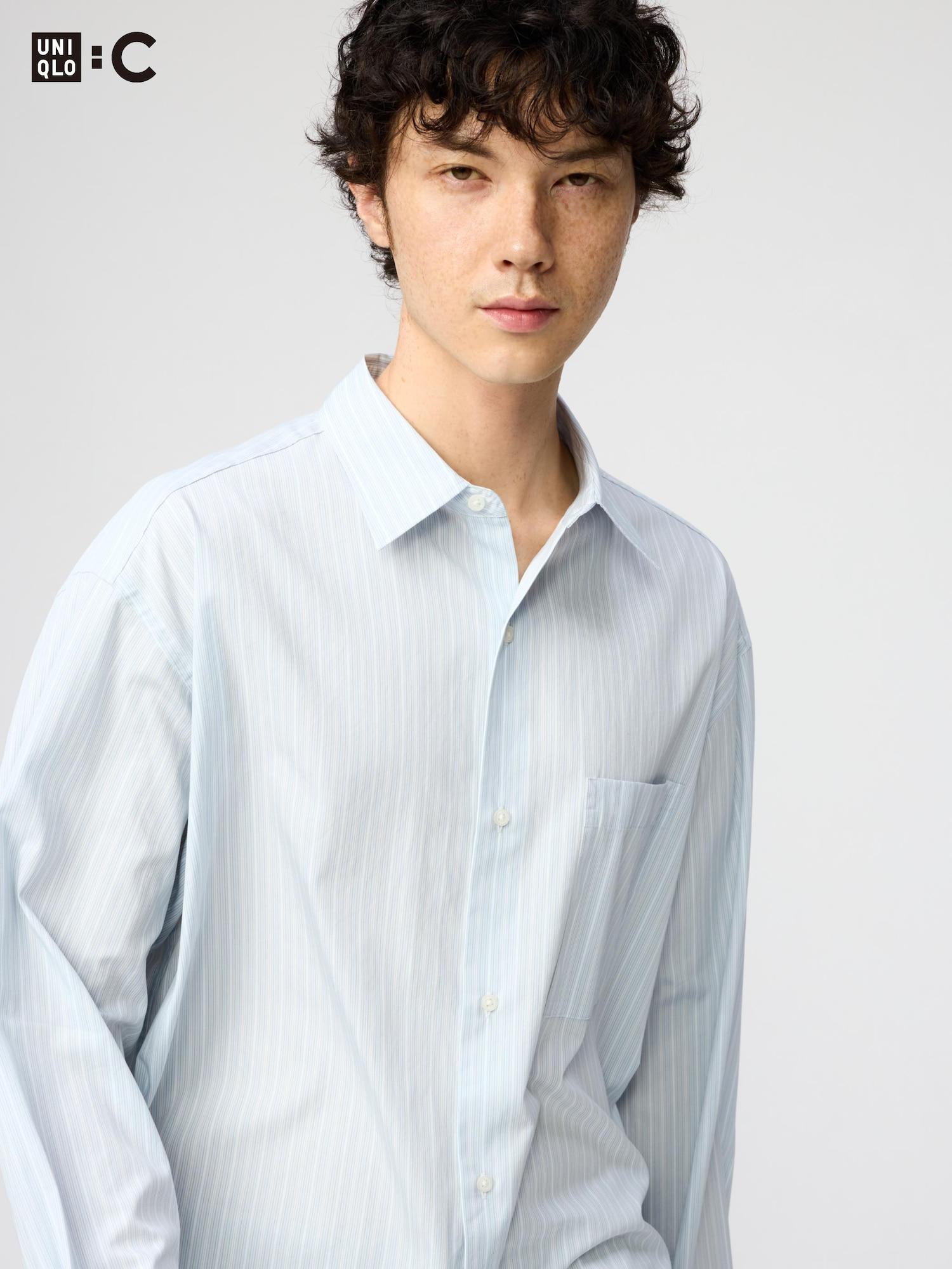 Uniqlo Рубашка оверсайз из широкого полотна с каймой A 61 BLUE/UNISEX S
Uniqlo Рубашка оверсайз из широкого полотна с каймой A 61 BLUE/UNISEX S