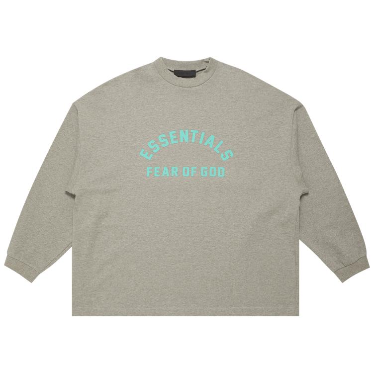 Fear of God Essentials Long-Sleeve T-Shirt Dark Heather Oatmeal Men Tops Grey 125SP242013F M
Fear of God Essentials Long-Sleeve T-Shirt Dark Heather Oatmeal Men Tops Grey 125SP242013F M