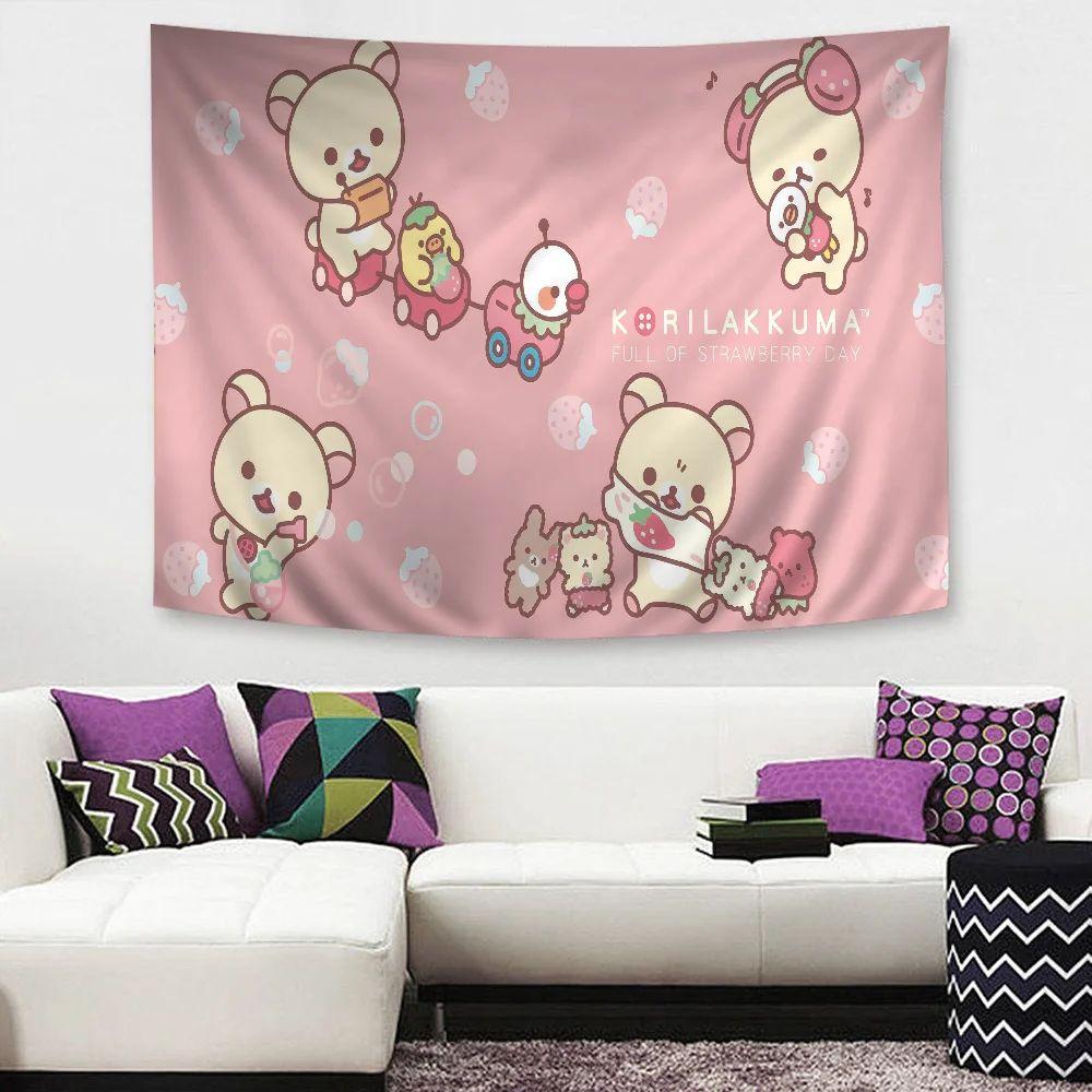 Tapestry K ki lakkuma Japanese cartoon printed 75x100
Tapestry K ki lakkuma Japanese cartoon printed 75x100