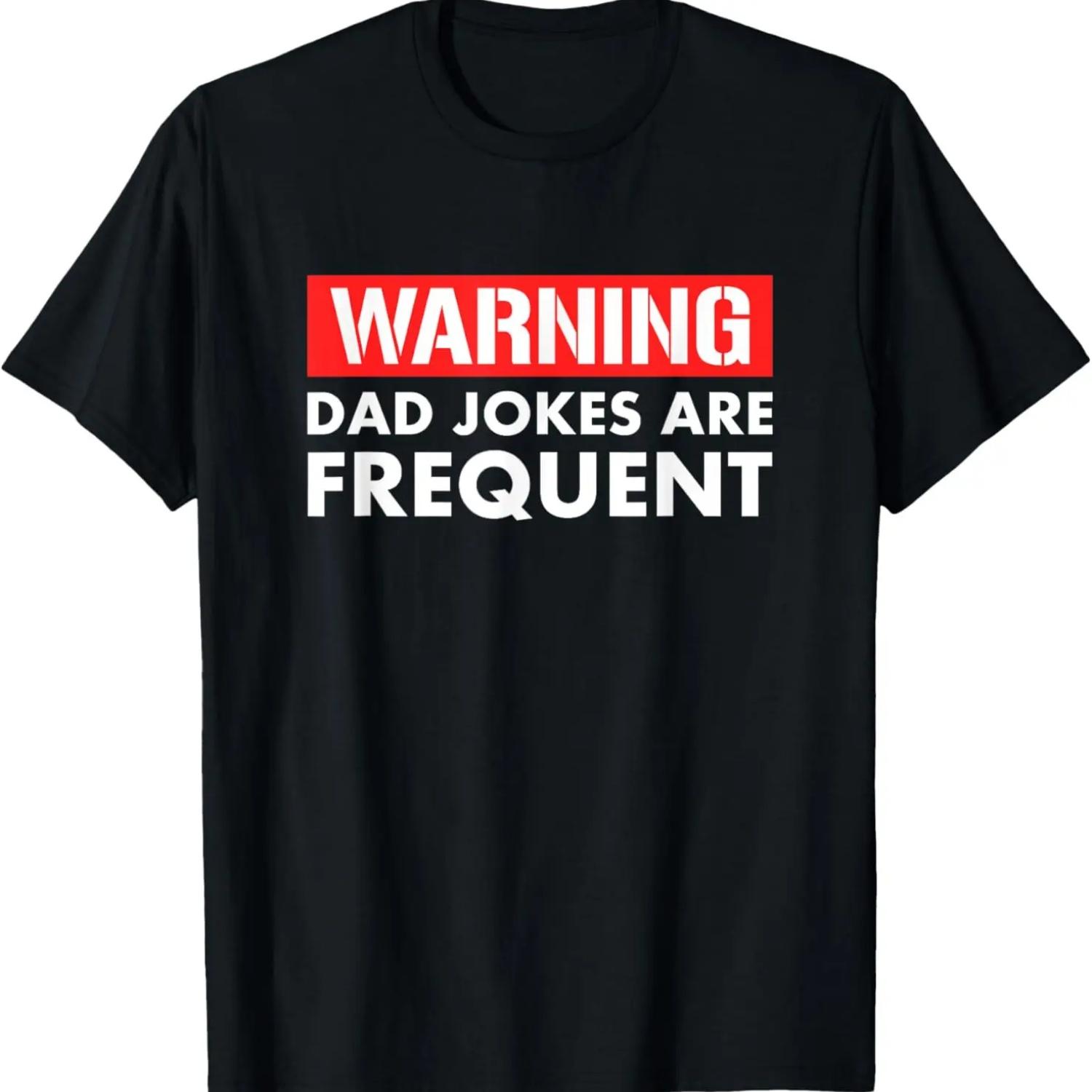 Mens Warning Dad Jokes Are Frequent T-Shirt Funny Dad Gift XXXXXL чорний
Mens Warning Dad Jokes Are Frequent T-Shirt Funny Dad Gift XXXXXL чорний