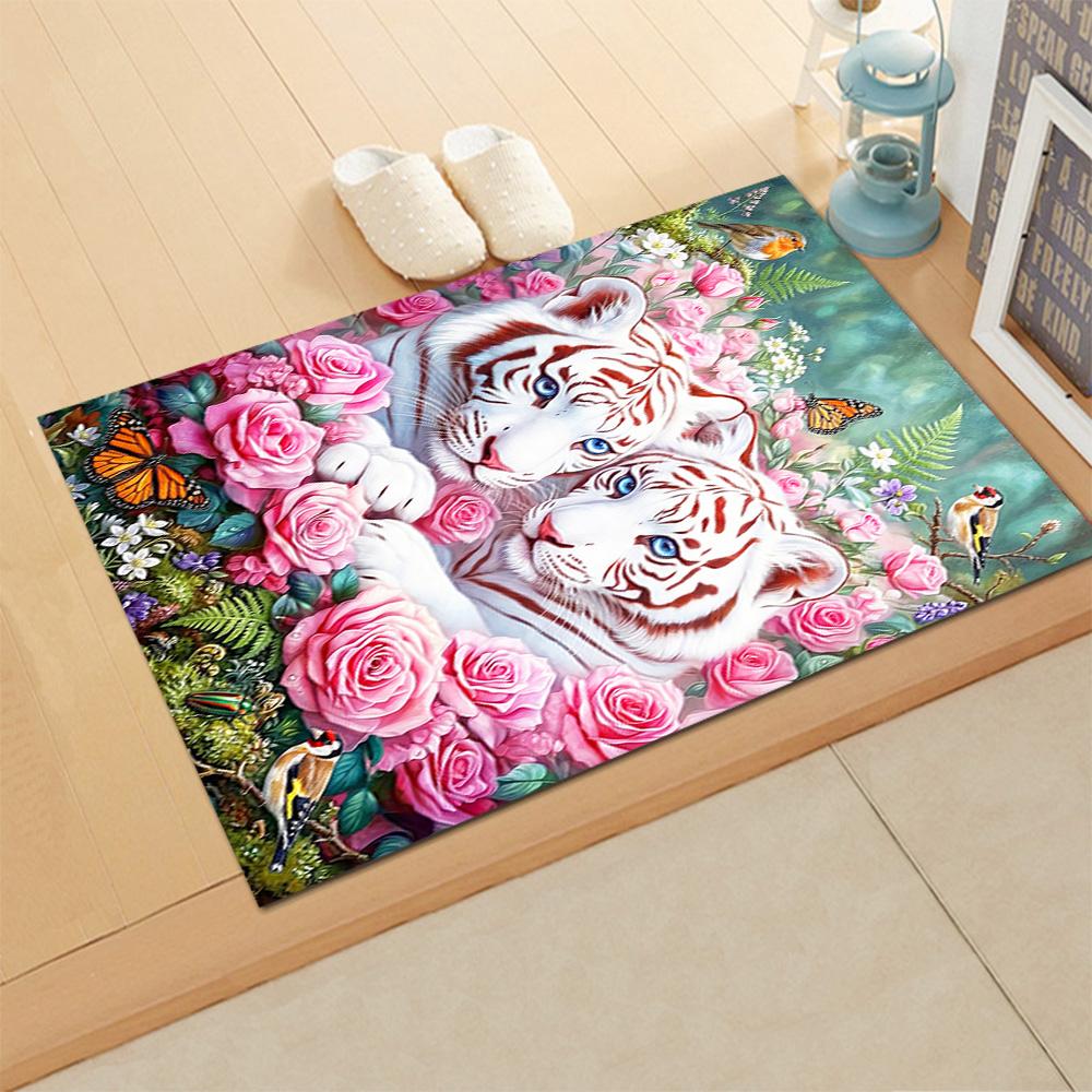 White Tiger Family for Living Room rug, BedRoom rug, Study Room rug, Hallway Decoration, Perfect for Home Decoration or Holiday Gifts 40cmx60cm
White Tiger Family for Living Room rug, BedRoom rug, Study Room rug, Hallway Decoration, Perfect for Home Decoration or Holiday Gifts 40cmx60cm