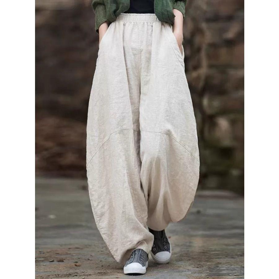 Women s Cotton Linen Loose Lantern Pants for Casual Wear XL (130-145 lbs)
Women s Cotton Linen Loose Lantern Pants for Casual Wear XL (130-145 lbs)