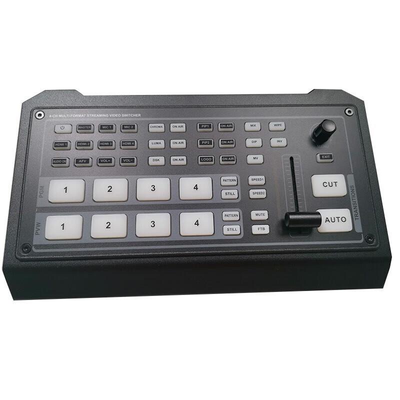 4-Channel HDMI Live Stream Switcher & Encoder
4-Channel HDMI Live Stream Switcher & Encoder