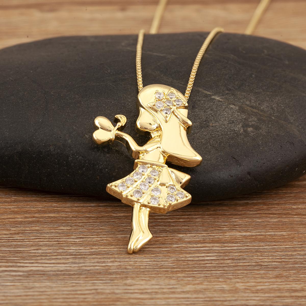 Nidin New Style Son/Daughter Flower Ball Pendant Necklace For Women Men Girl Boy Copper Micro Inlaid Zircon Chain Link Jewelry
Nidin New Style Son/Daughter Flower Ball Pendant Necklace For Women Men Girl Boy Copper Micro Inlaid Zircon Chain Link Jewelry
