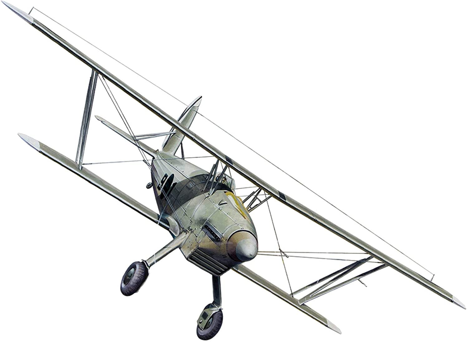 Roden Масштаб 1/48 Немецкие ВВС Легион Кондор Арадо Ar68E Истребитель биплан, 1937 Пластиковый набор для сборки RE48427
Roden Масштаб 1/48 Немецкие ВВС Легион Кондор Арадо Ar68E Истребитель биплан, 1937 Пластиковый набор для сборки RE48427