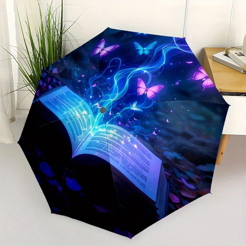 1pc Magical Book with Butterflies Umbrella with Plastic Handle,Suitable for All Seasons Home Travel Outdoor UmbrellaM1314
1pc Magical Book with Butterflies Umbrella with Plastic Handle,Suitable for All Seasons Home Travel Outdoor UmbrellaM1314