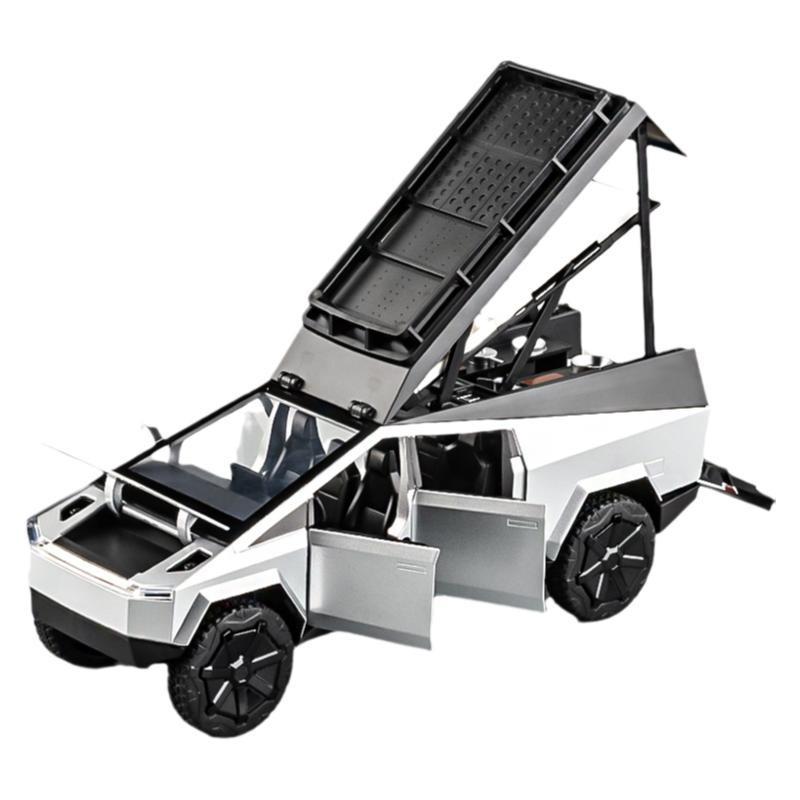 1/24 Tesla Cybertruck Кемпинг Автодом Внедорожник Внедорожный Сплав Литой Металл Модель Автомобиля Звук и Свет Детская Игрушечная Машина Подарок для Друга Подарок
1/24 Tesla Cybertruck Кемпинг Автодом Внедорожник Внедорожный Сплав Литой Металл Модель Автомобиля Звук и Свет Детская Игрушечная Машина Подарок для Друга Подарок