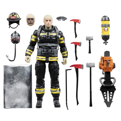 G.I. Joe Classified Series Legacy Collection - Search and Rescue Firefighter, Collectible 6-Inch Action Figure with 14 Accessories
G.I. Joe Classified Series Legacy Collection - Search and Rescue Firefighter, Collectible 6-Inch Action Figure with 14 Accessories