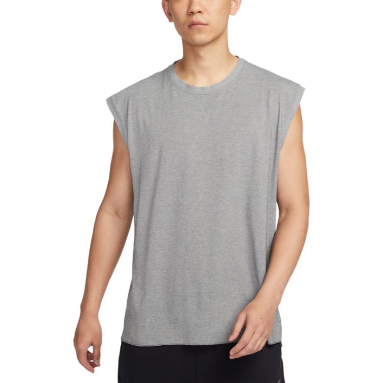 Nike Quick-Dry Sleeveless Yoga Knit Sports Soft Lightweight Round Neck Tank Top Men Tops Light-Smoke-Grey DM7824-077 M
Nike Quick-Dry Sleeveless Yoga Knit Sports Soft Lightweight Round Neck Tank Top Men Tops Light-Smoke-Grey DM7824-077 M
