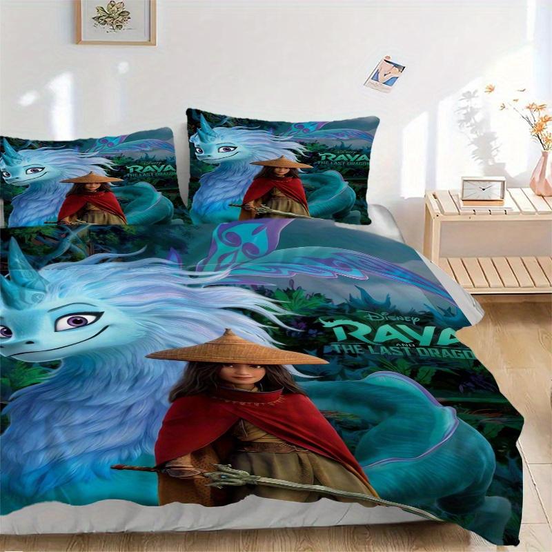 3pcs Cool The Last Dragon & Raya Bedding Set, 1 Soft Quilt Cover + 2 Pillowcases, Machine Washable, Suitable for All Seasons, Perfect Gift f 135x200cm
3pcs Cool The Last Dragon & Raya Bedding Set, 1 Soft Quilt Cover + 2 Pillowcases, Machine Washable, Suitable for All Seasons, Perfect Gift f 135x200cm