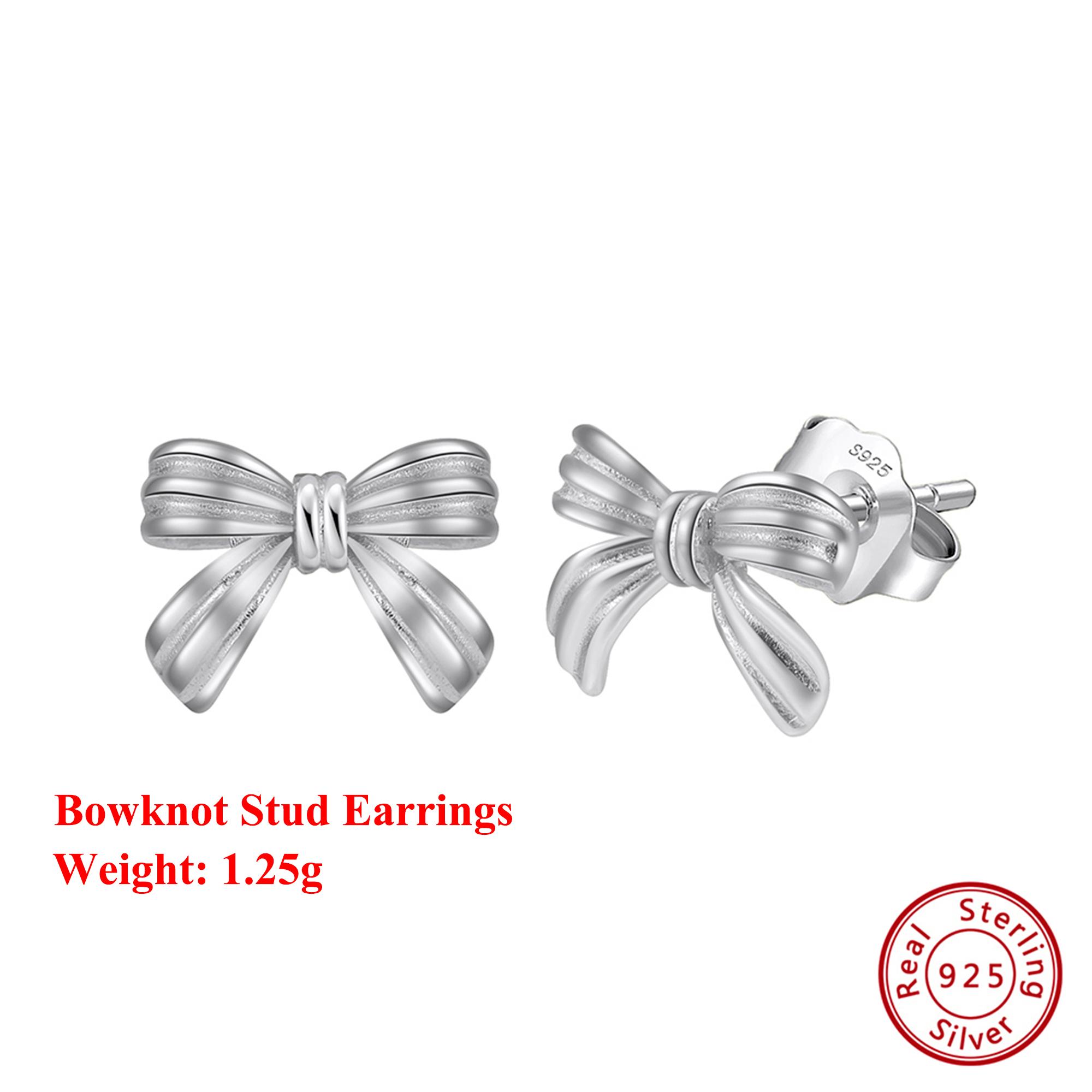 Effie Queen 100% S925 Silver 14k Gold Bowknot Stud Earrings Fine Jewelry for Women Banquet Party Gift 2026 Trend Earrings SE410 срібний
Effie Queen 100% S925 Silver 14k Gold Bowknot Stud Earrings Fine Jewelry for Women Banquet Party Gift 2026 Trend Earrings SE410 срібний