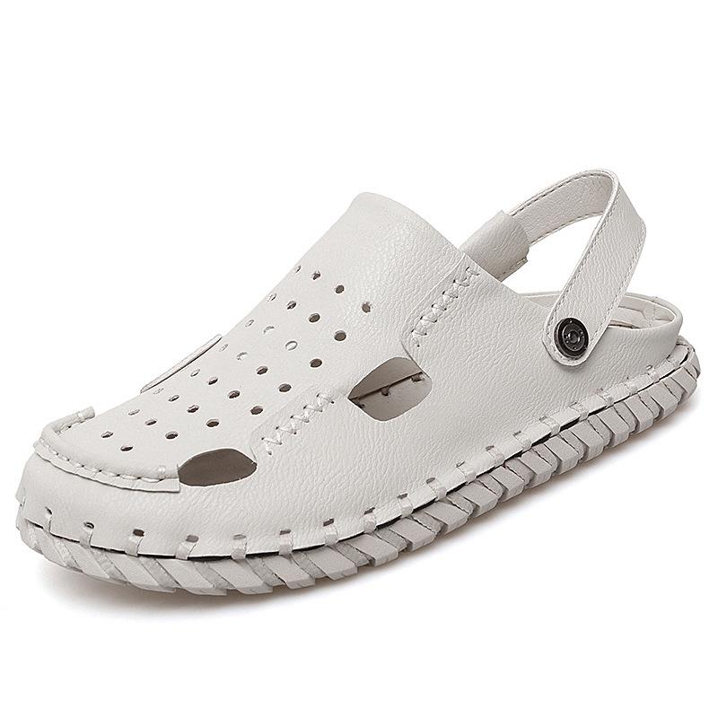 2025 spring sandals new large size men s beach shoes trendy men s soft-soled bag head breathable shoes men s 46
2025 spring sandals new large size men s beach shoes trendy men s soft-soled bag head breathable shoes men s 46