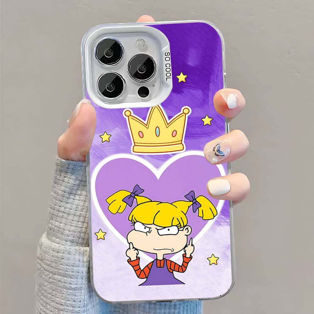 R-Rugrat C-Chuckie Angelica Phone Case For iPhone 16,15,14,13,12,11,Pro,XS,Max,Plus,Mini,SE White Candy Matte Shockproof Cover iPhone13
R-Rugrat C-Chuckie Angelica Phone Case For iPhone 16,15,14,13,12,11,Pro,XS,Max,Plus,Mini,SE White Candy Matte Shockproof Cover iPhone13