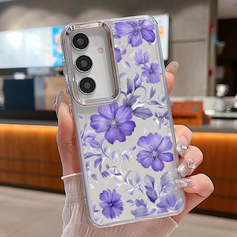 Cartoon Flowers Pattern Case For Samsung S26 S25 Ultra S24 FE S23 Plus S22 S21 A15 A16 A17 A35 A36 A37 A54 A55 A56 A57 5G Plating Lens Soft Cover Samsung A36 5G
Cartoon Flowers Pattern Case For Samsung S26 S25 Ultra S24 FE S23 Plus S22 S21 A15 A16 A17 A35 A36 A37 A54 A55 A56 A57 5G Plating Lens Soft Cover Samsung A36 5G