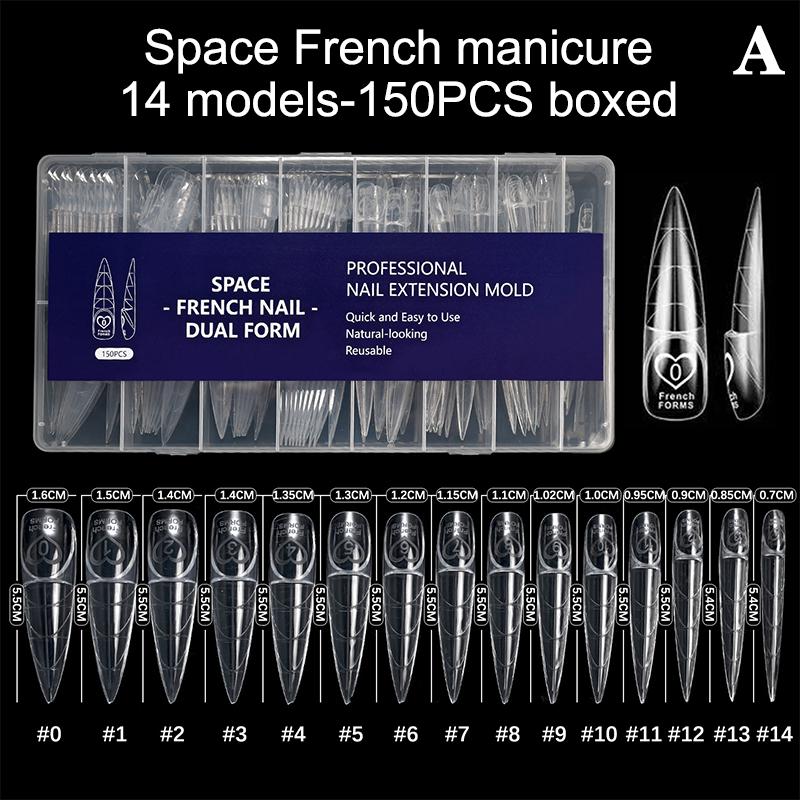 150pcs/box Long Almond Clear Plastic Nails Full Cover Stiletto Pointy False Tips Artificial Acrylic Nail Tips For Nail Salon
150pcs/box Long Almond Clear Plastic Nails Full Cover Stiletto Pointy False Tips Artificial Acrylic Nail Tips For Nail Salon