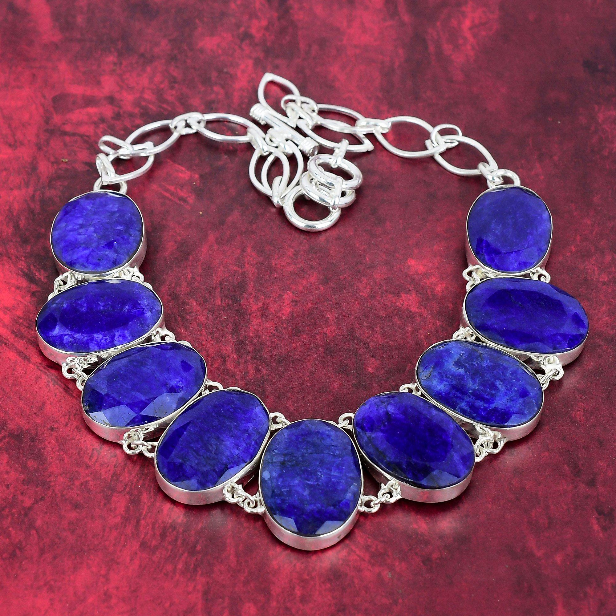 Ожерелье из стерлингового серебра 925 пробы с бирманским синим сапфиром, совершенно новые ювелирные изделия, регулируемая цепочка, ожерелье, драгоценный камень, ювелирные изделия ручной работы Adjustable with 18 inches синий
Ожерелье из стерлингового серебра 925 пробы с бирманским синим сапфиром, совершенно новые ювелирные изделия, регулируемая цепочка, ожерелье, драгоценный камень, ювелирные изделия ручной работы Adjustable with 18 inches синий