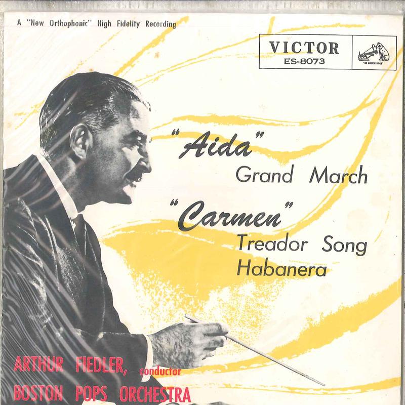 7inch Record BOSTON POPS ORCHESTRA ARTHUR FIEDLE - Aida-grand March / Carmen Trador So ES8073 VICTOR Japan Classical Used
7inch Record BOSTON POPS ORCHESTRA ARTHUR FIEDLE - Aida-grand March / Carmen Trador So ES8073 VICTOR Japan Classical Used