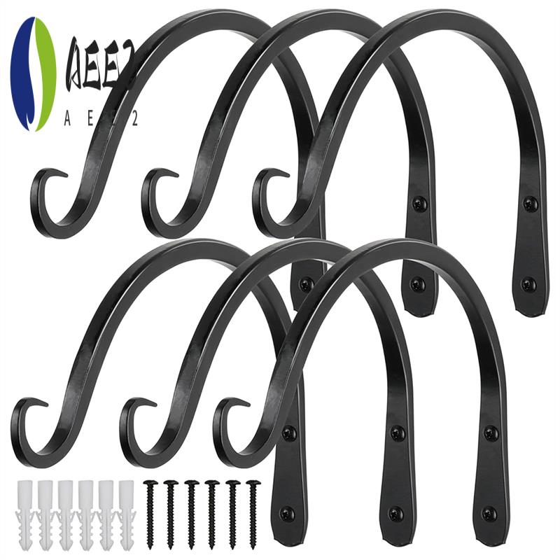 AEE2-Black Curved Plant Hanging Hooks For Bird Feeders, Flower Baskets, Indoor & Outdoor Use чорний
AEE2-Black Curved Plant Hanging Hooks For Bird Feeders, Flower Baskets, Indoor & Outdoor Use чорний