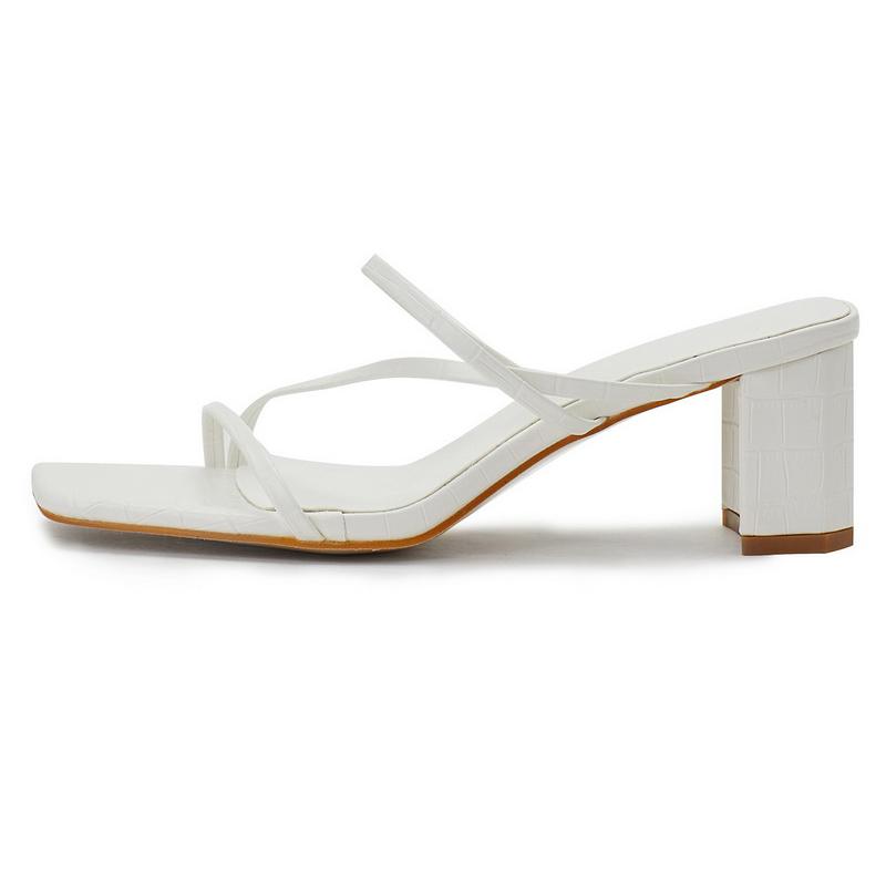 Women Thick Heel Slide Sandals Square Toe High Heel Sandal for Office Nightclub Evening Party Wedding Banquet Model Catwalk Host 42 білий
Women Thick Heel Slide Sandals Square Toe High Heel Sandal for Office Nightclub Evening Party Wedding Banquet Model Catwalk Host 42 білий