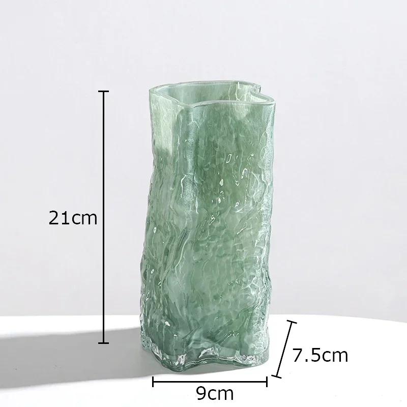 Creative Water Ripple Glacier Glass Vase Hydroponic Transparent Flower Pots Desk Decoration Flower Arrangement Floral Vases
Creative Water Ripple Glacier Glass Vase Hydroponic Transparent Flower Pots Desk Decoration Flower Arrangement Floral Vases